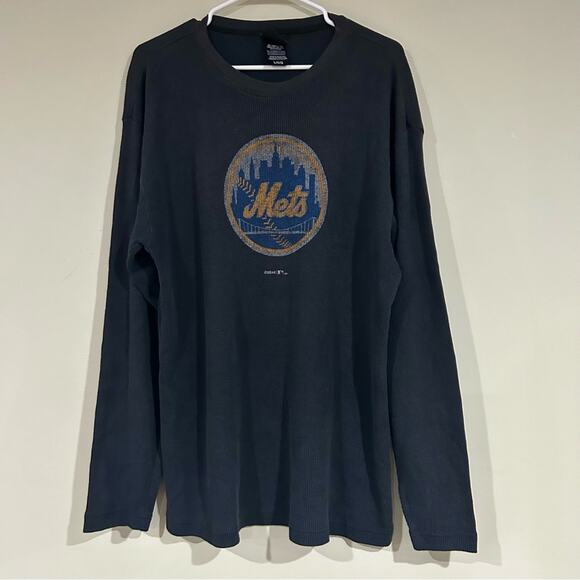 Reebok New York Mets Baseball Thermal Shirt - Picture 1 of 3